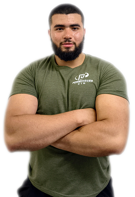 Esteban Morales, entrenador personal certificado en PowerHouse Gym Manizales, especialista en biomecánica y pérdida de peso